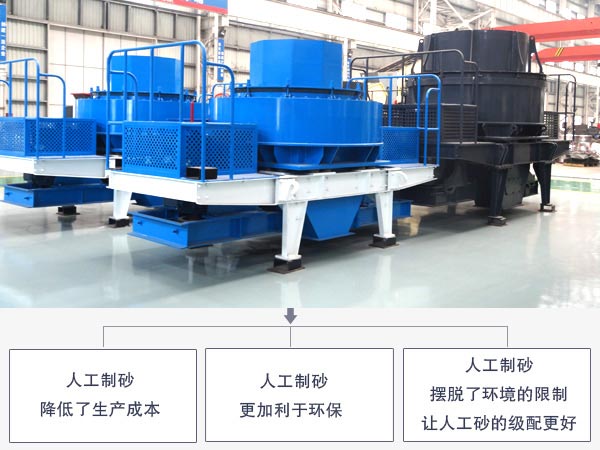 人工制砂機(jī)優(yōu)勢(shì)