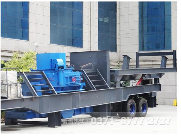 制砂機(jī)+振動(dòng)篩移動(dòng)破碎篩分設(shè)備 制砂機(jī)+振動(dòng)篩移動(dòng)破碎篩分設(shè)備