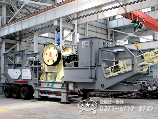 顎破+圓錐破+振動(dòng)篩移動(dòng)破碎篩分設(shè)備 顎破+圓錐破+振動(dòng)篩移動(dòng)破碎篩分設(shè)備