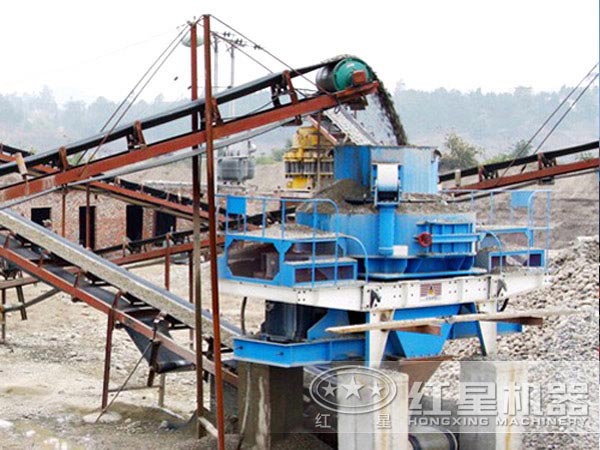 制砂機在制砂生產(chǎn)線上的運用