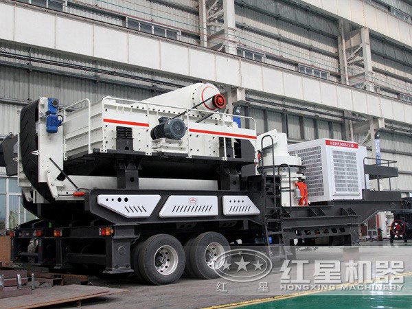 輪胎式移動破碎站 輪胎式移動破碎站