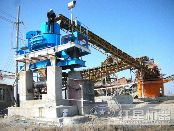 時產(chǎn)20方河卵石制砂機