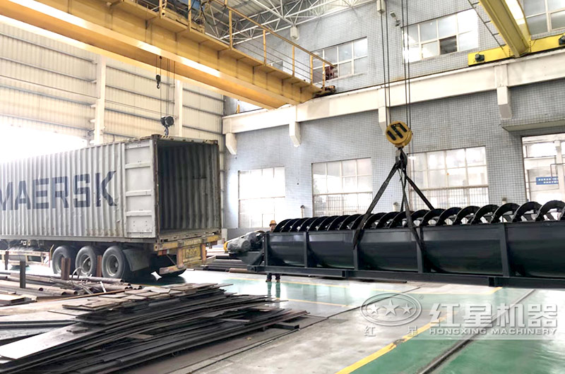 螺旋洗砂機發(fā)貨 螺旋洗砂機發(fā)貨