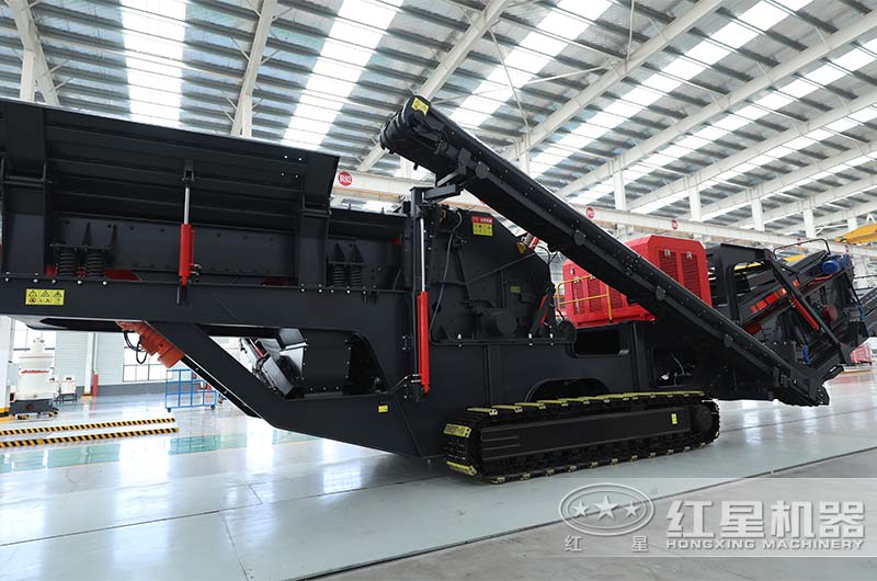 搭載反擊破的移動式制砂機(jī)