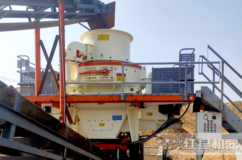 小型制砂機(jī)現(xiàn)場