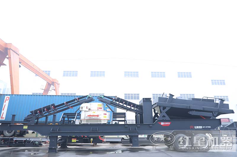 搭載沖擊破的移動式制砂機(jī)