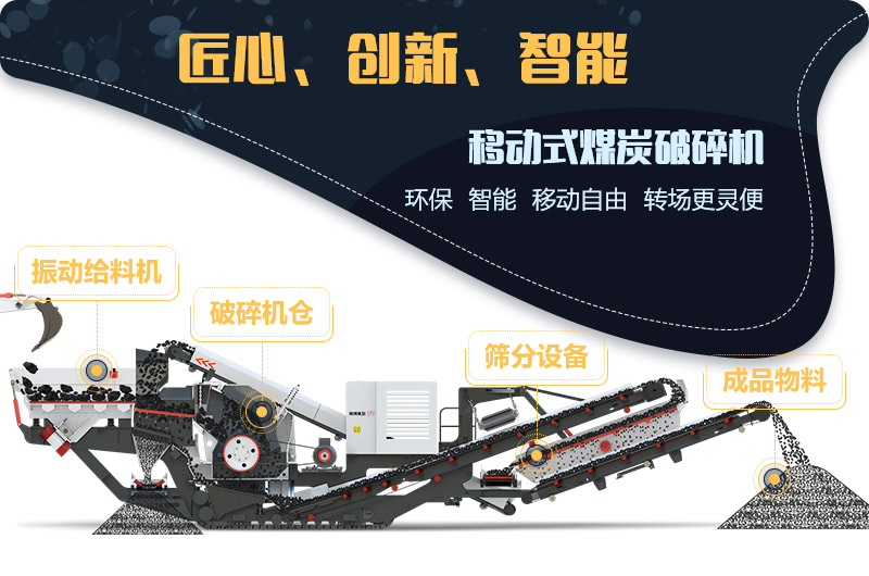 移動煤炭破碎機生產(chǎn)優(yōu)勢 移動煤炭破碎機生產(chǎn)優(yōu)勢