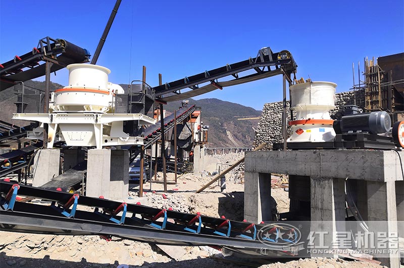 HVI立軸式?jīng)_擊破碎機(jī)現(xiàn)場(chǎng)