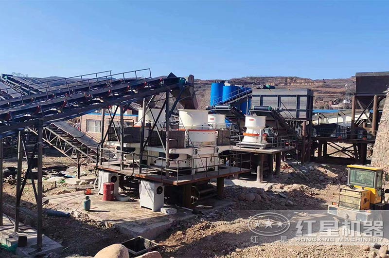 干式制砂機現(xiàn)場配置的除塵器 干式制砂機現(xiàn)場配置的除塵器