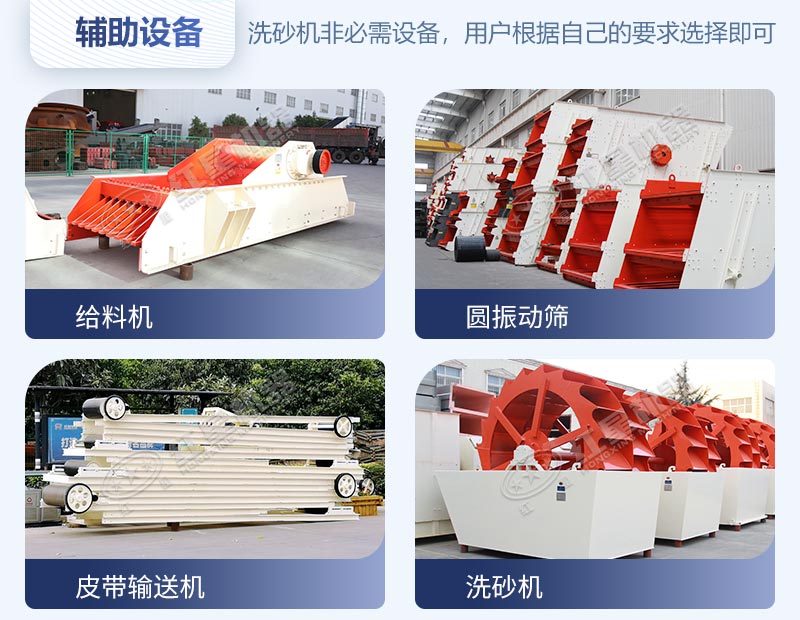 機(jī)制砂輔助加工設(shè)備清單 機(jī)制砂輔助加工設(shè)備清單