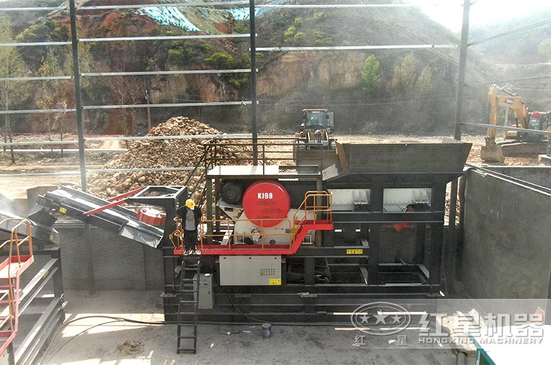 KJ98顎式破碎站設備