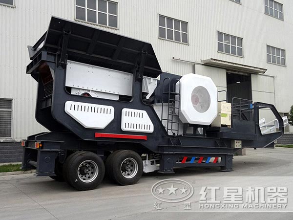車載移動碎石機 車載移動碎石機