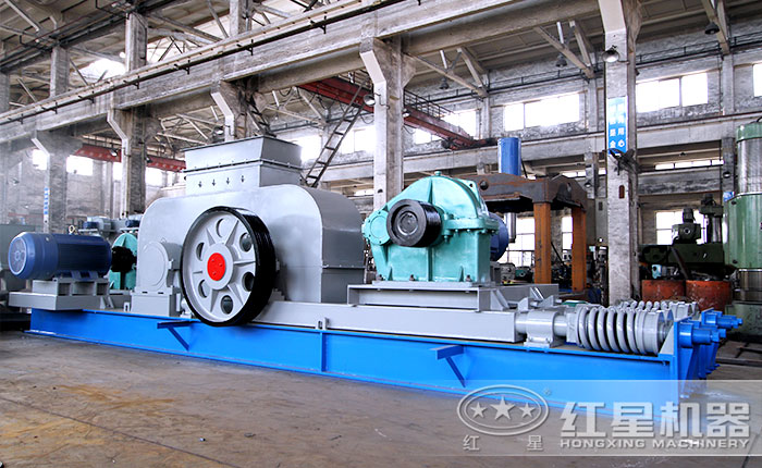 對輥制砂機(jī)車間圖