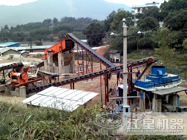 小型打砂機客戶現(xiàn)場