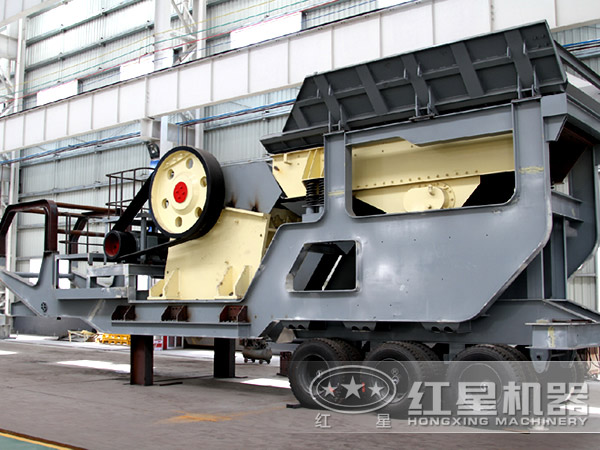 一體式流動顎式破碎機 一體式流動顎式破碎機