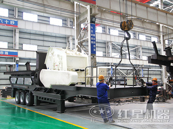 反擊破車載移動破碎機(jī)