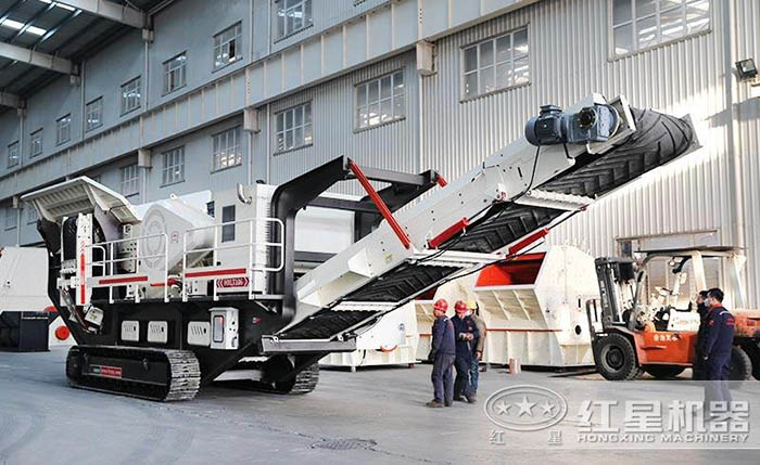 全自動(dòng)礦石篩分破碎一體機(jī) 全自動(dòng)礦石篩分破碎一體機(jī)