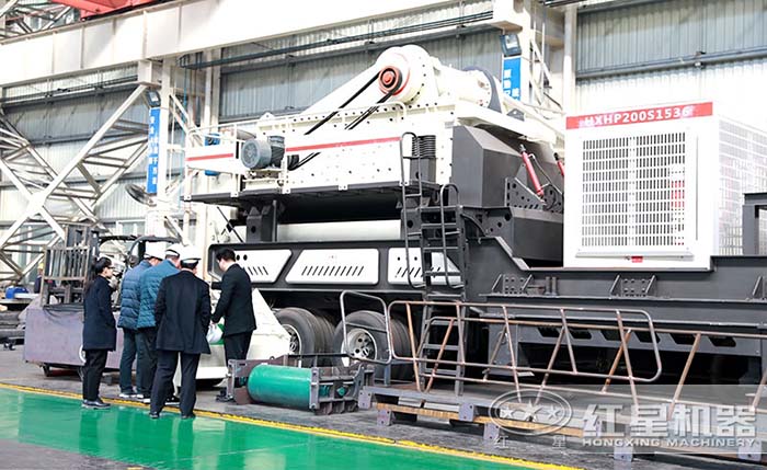 紅星用戶來廠參觀考察現(xiàn)場