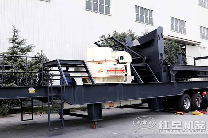 移動式石英石制砂機(jī)