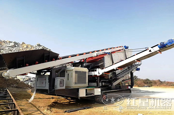 履帶式移動機制砂設(shè)備