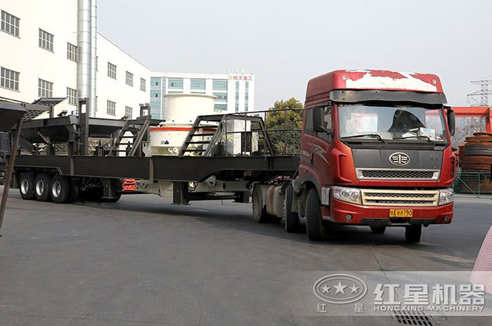 移動式礦石制砂機(jī)