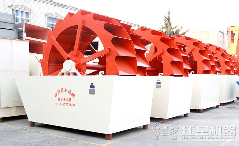 洗砂機(jī)設(shè)備展示