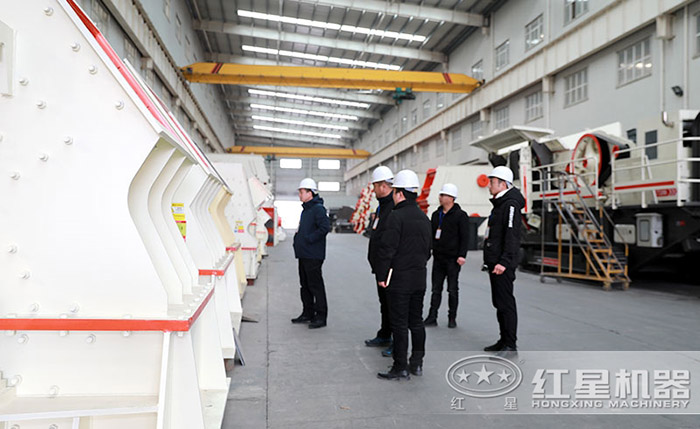 用戶來(lái)廠參觀考察