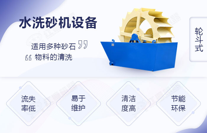 水洗砂機(jī)設(shè)備優(yōu)勢圖