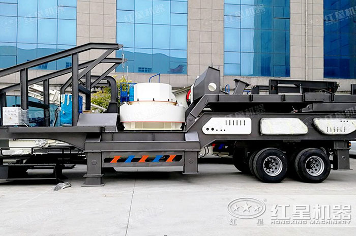移動小型卵石打砂機
