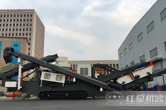 HXTSC160圓錐破履帶石頭粉碎機(jī) HXTSC160圓錐破履帶石頭粉碎機(jī)