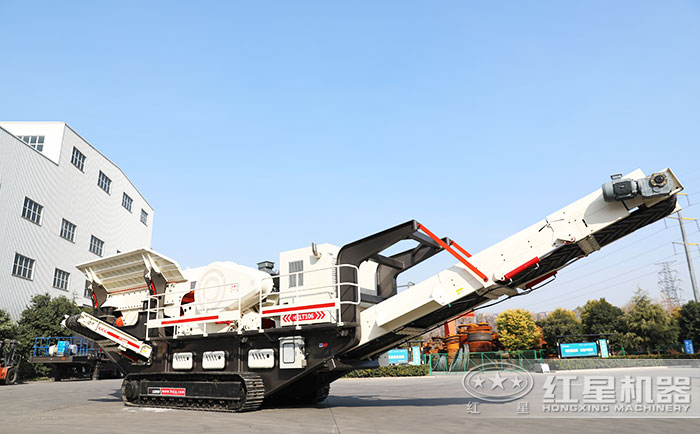 移動式沙石粉碎機(jī)展示