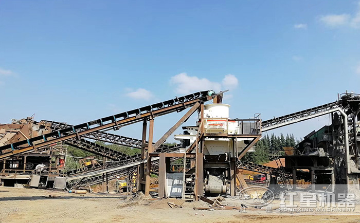 沙石加工現(xiàn)場(chǎng)