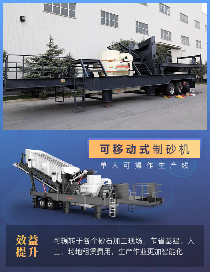 可移動(dòng)式制砂機(jī)