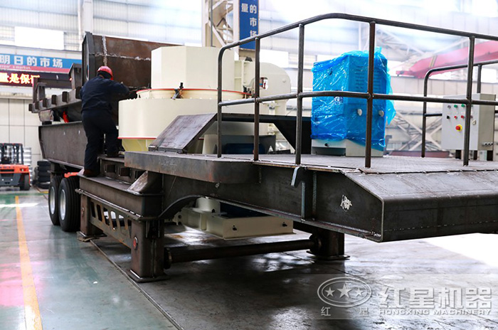 紅星機(jī)器專業(yè)的車載移動(dòng)一體制砂機(jī) 紅星機(jī)器專業(yè)的車載移動(dòng)一體制砂機(jī)