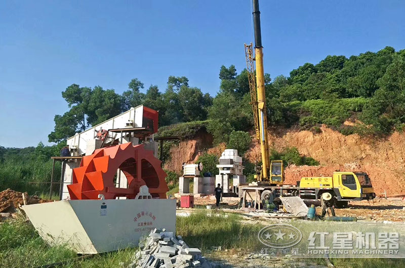 制砂洗沙生產(chǎn)現(xiàn)場高清圖片 制砂洗沙生產(chǎn)現(xiàn)場高清圖片