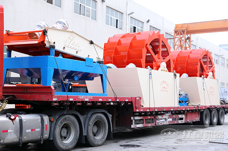 紅星洗沙設(shè)備發(fā)貨現(xiàn)場(chǎng) 紅星洗沙設(shè)備發(fā)貨現(xiàn)場(chǎng)