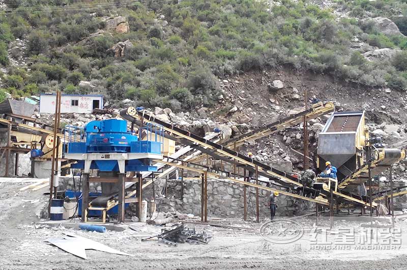 制砂生產(chǎn)線客戶現(xiàn)場(chǎng)