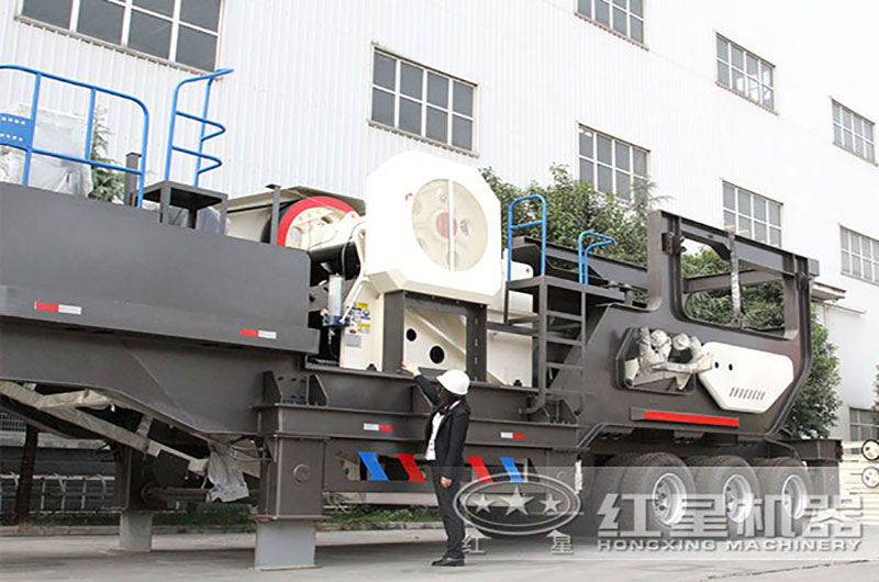 汽車車載移動碎石機