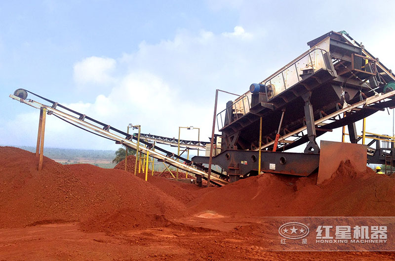 移動砂石分離生產(chǎn)線場 移動砂石分離生產(chǎn)線場