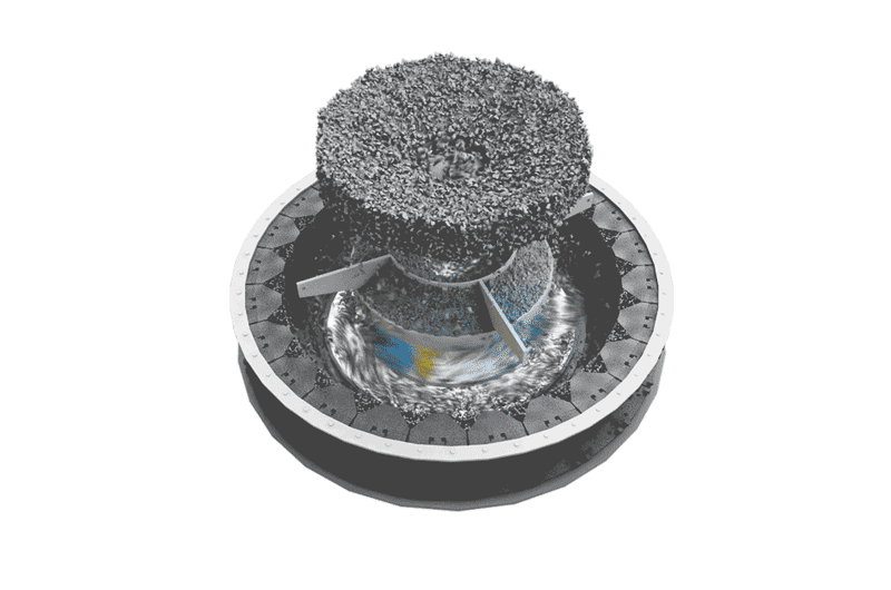 沖擊式破碎機工作原理  沖擊式破碎機工作原理